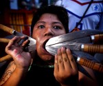 BESTPIX Devotees Mutilate Themselves At Phuket Vegetarian Festival
