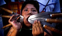 BESTPIX Devotees Mutilate Themselves At Phuket Vegetarian Festival